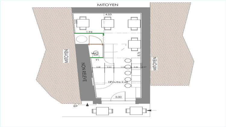 Ma-Cabane - Location Local commercial CARCASSONNE, 37 m²