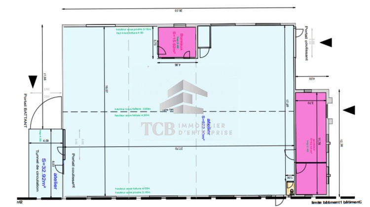 Ma-Cabane - Location Local commercial Carquefou, 615 m²