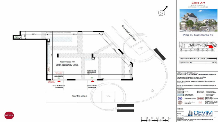 Ma-Cabane - Location Local commercial Carrières-sur-Seine, 149 m²