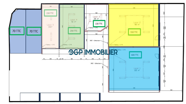 Ma-Cabane - Location Local commercial Castelnau-d'Estrétefonds, 100 m²