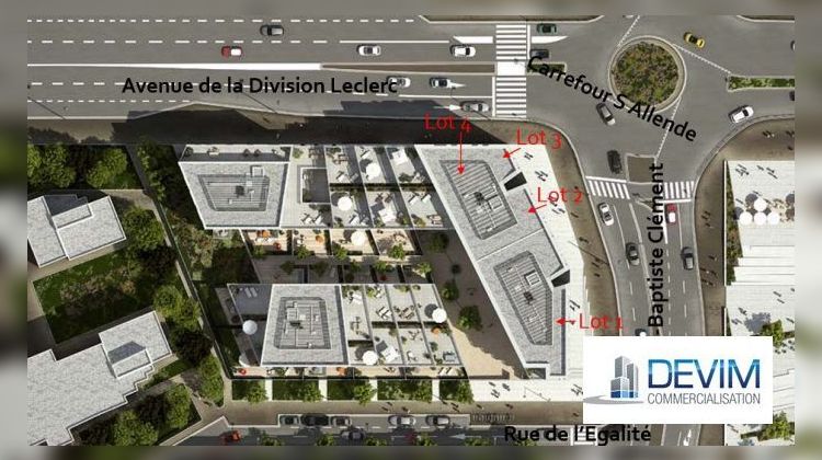 Ma-Cabane - Location Local commercial Châtenay Malabry, 69 m²