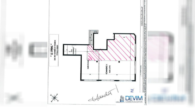 Ma-Cabane - Location Local commercial Chessy, 62 m²