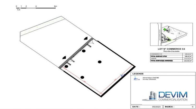 Ma-Cabane - Location Local commercial Clichy, 107 m²