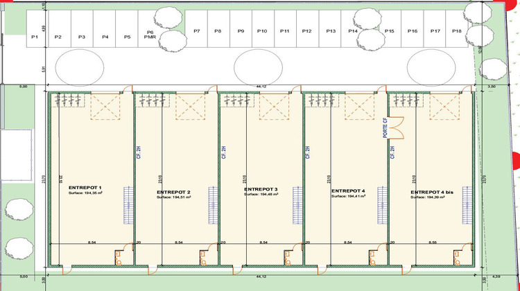 Ma-Cabane - Location Local commercial Colombelles, 248 m²