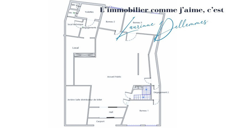 Ma-Cabane - Location Local commercial CONDE SUR L ESCAUT, 215 m²