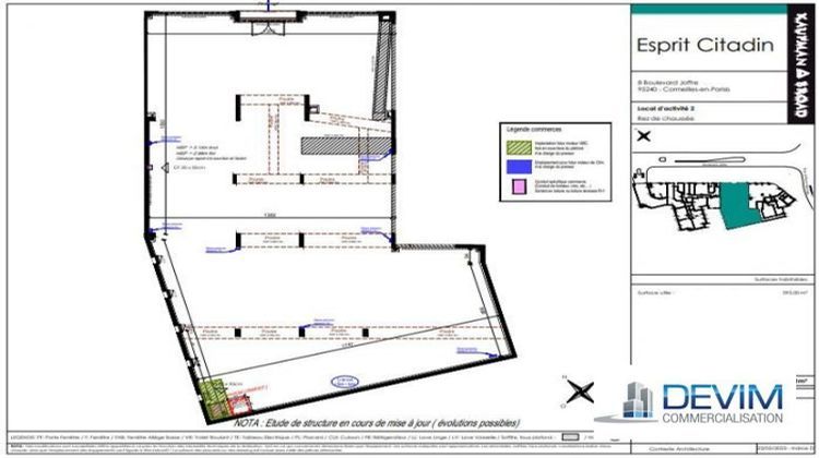 Ma-Cabane - Location Local commercial Cormeilles-en-Parisis, 395 m²