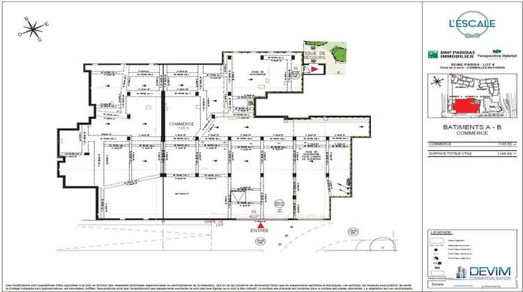 Ma-Cabane - Location Local commercial Cormeilles-en-Parisis, 500 m²