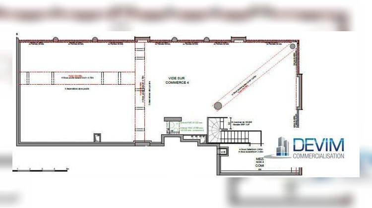 Ma-Cabane - Location Local commercial Courbevoie, 195 m²