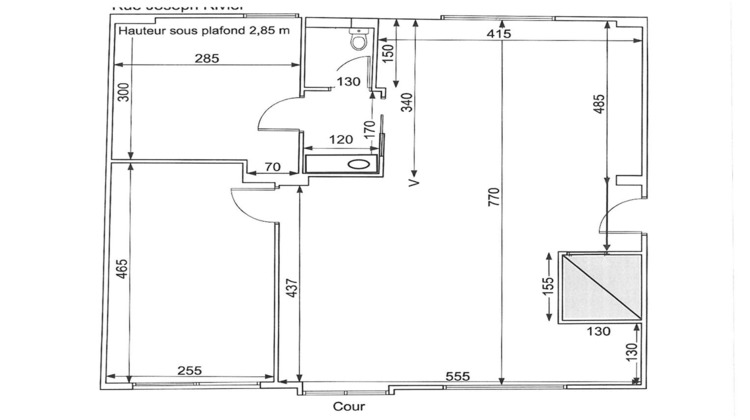 Ma-Cabane - Location Local commercial COURBEVOIE, 62 m²