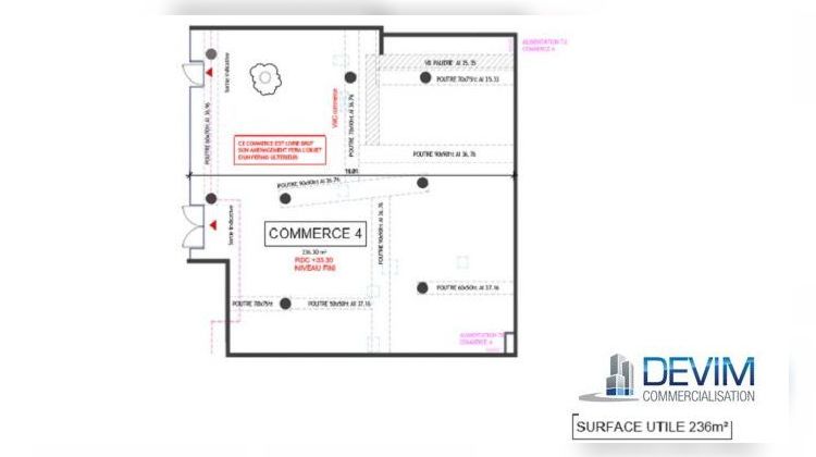 Ma-Cabane - Location Local commercial Créteil, 236 m²