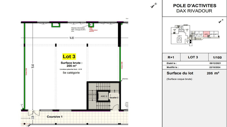 Ma-Cabane - Location Local commercial Dax, 205 m²