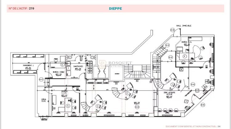 Ma-Cabane - Location Local commercial Dieppe, 180 m²