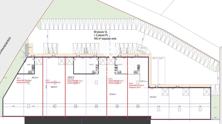 Ma-Cabane - Location Local commercial Dreux, 976 m²