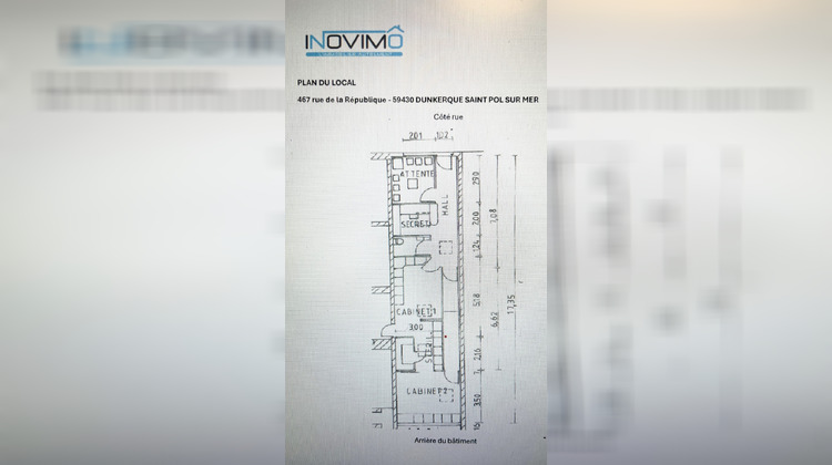 Ma-Cabane - Location Local commercial Dunkerque, 66 m²