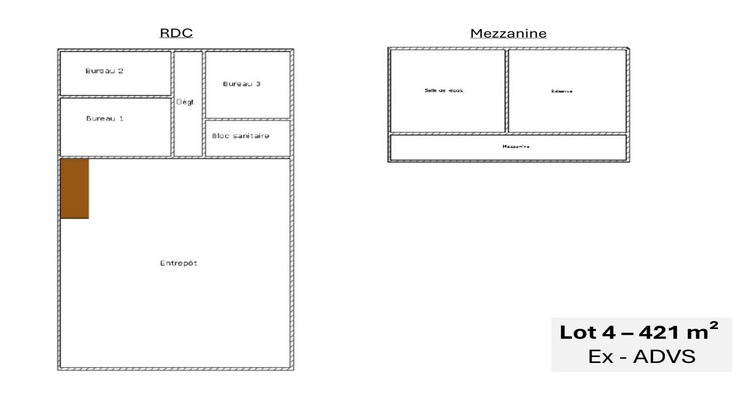 Ma-Cabane - Location Local commercial Ecquevilly, 421 m²