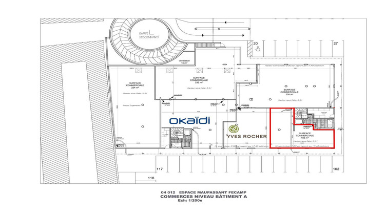 Ma-Cabane - Location Local commercial Fécamp, 103 m²