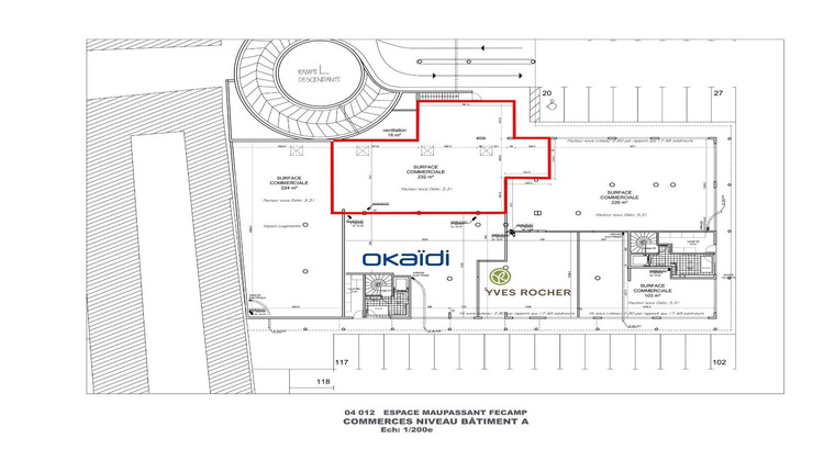 Ma-Cabane - Location Local commercial Fécamp, 232 m²