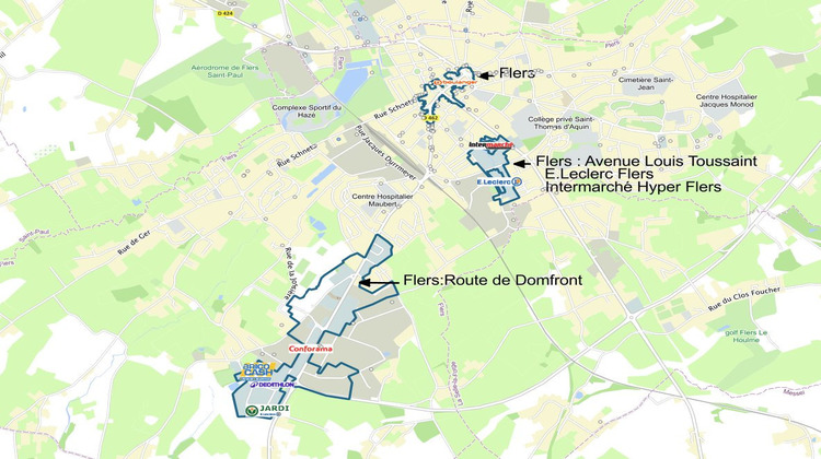 Ma-Cabane - Location Local commercial FLERS, 205 m²