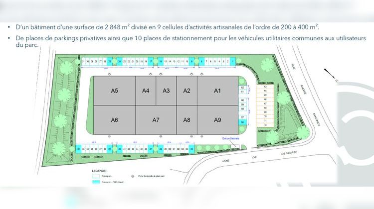 Ma-Cabane - Location Local commercial FLEVY, 1835 m²