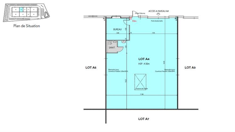 Ma-Cabane - Location Local commercial FLEVY, 1835 m²