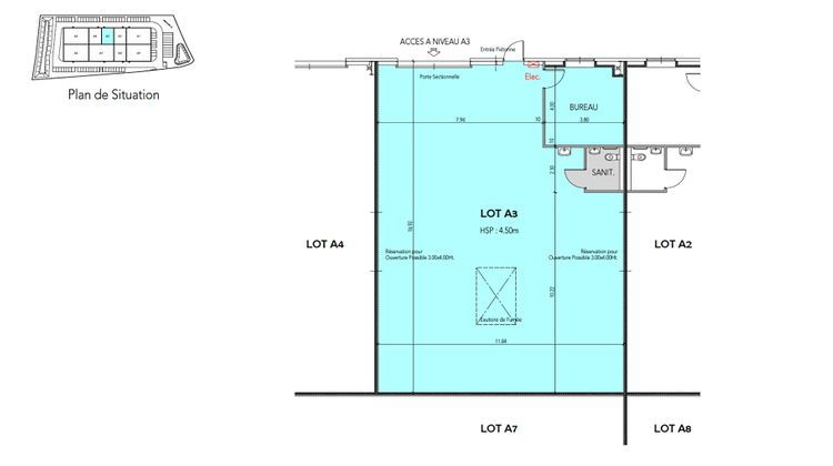 Ma-Cabane - Location Local commercial FLEVY, 1835 m²