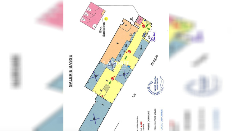 Ma-Cabane - Location Local commercial Fontaine-de-Vaucluse, 36 m²