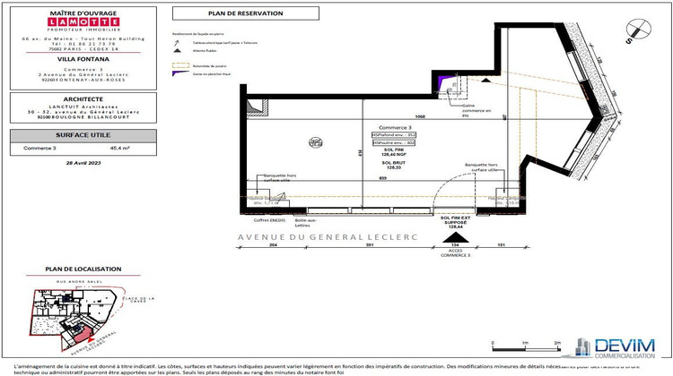 Ma-Cabane - Location Local commercial Fontenay-aux-Roses, 45 m²
