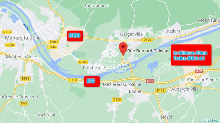 Ma-Cabane - Location Local commercial Gargenville, 3901 m²