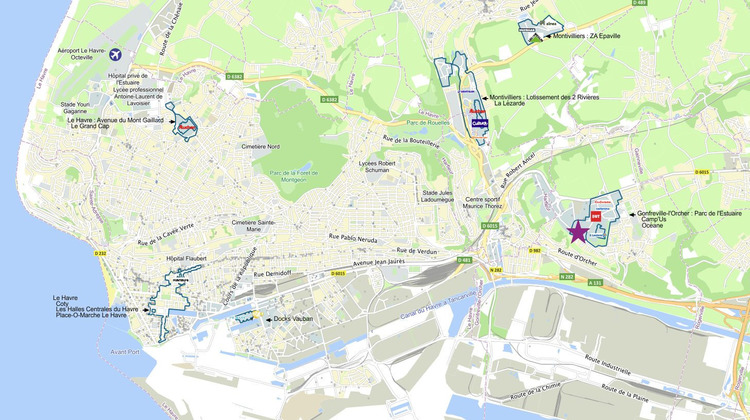 Ma-Cabane - Location Local commercial Gonfreville-l'Orcher, 450 m²