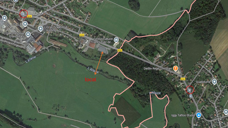 Ma-Cabane - Location Local commercial GRANDVILLARS, 2268 m²