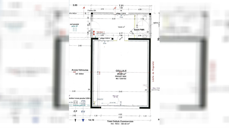 Ma-Cabane - Location Local commercial Guichen, 67 m²