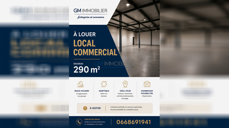 Ma-Cabane - Location Local commercial Hagetmau, 290 m²