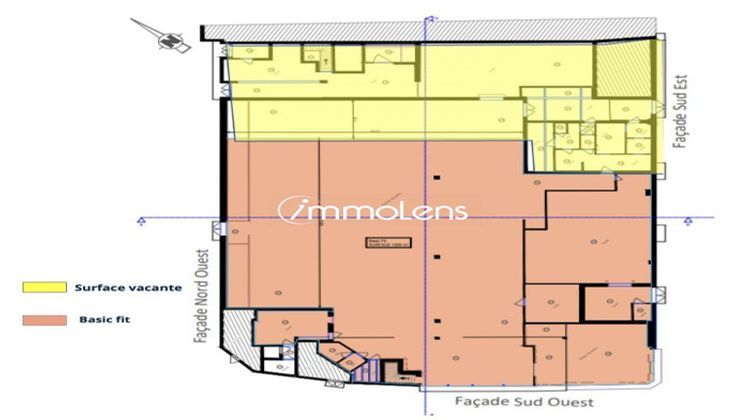 Ma-Cabane - Location Local commercial Hénin-Beaumont, 540 m²