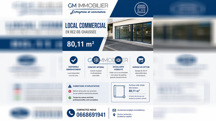 Ma-Cabane - Location Local commercial Idron, 80 m²