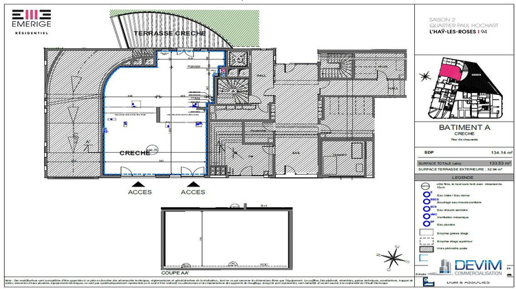 Ma-Cabane - Location Local commercial L'Haÿ-les-Roses, 134 m²