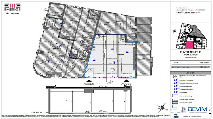 Ma-Cabane - Location Local commercial L'Haÿ-les-Roses, 182 m²