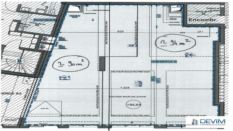Ma-Cabane - Location Local commercial L'Haÿ-les-Roses, 94 m²