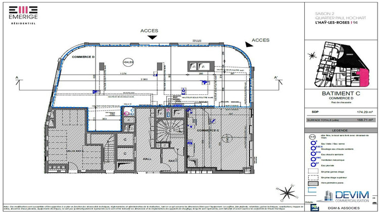 Ma-Cabane - Location Local commercial L'Haÿ-les-Roses, 273 m²