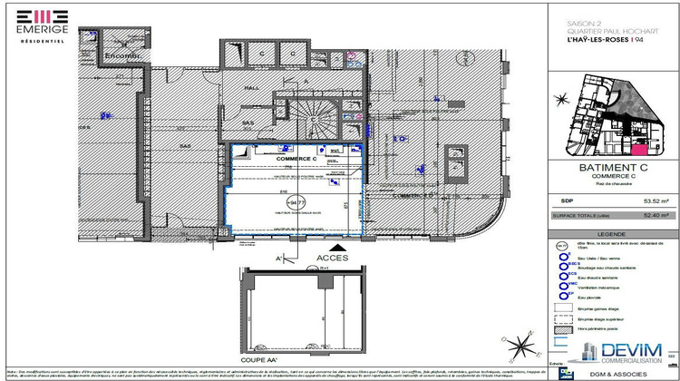 Ma-Cabane - Location Local commercial L'Haÿ-les-Roses, 273 m²