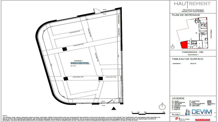 Ma-Cabane - Location Local commercial L'Haÿ-les-Roses, 186 m²