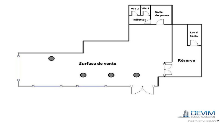 Ma-Cabane - Location Local commercial L'Isle Adam, 179 m²