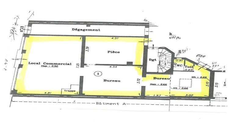 Ma-Cabane - Location Local commercial LA GARENNE-COLOMBES, 121 m²