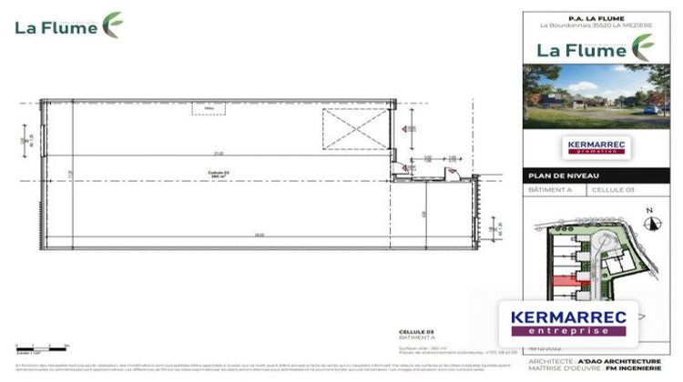 Ma-Cabane - Location Local commercial La Mézière, 260 m²