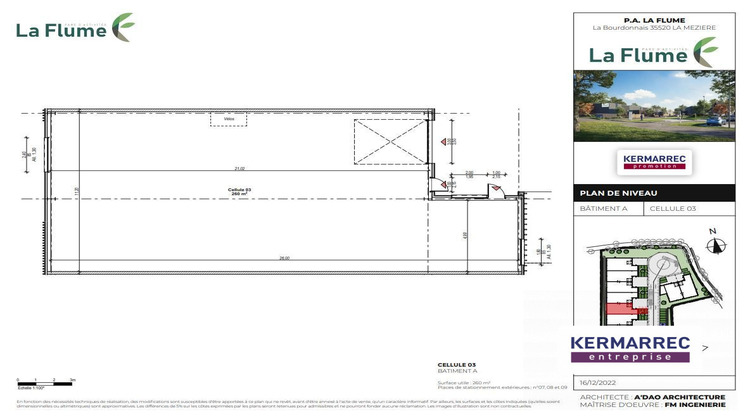 Ma-Cabane - Location Local commercial La Mézière, 260 m²
