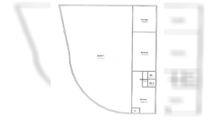 Ma-Cabane - Location Local commercial La Roche-sur-Yon, 460 m²