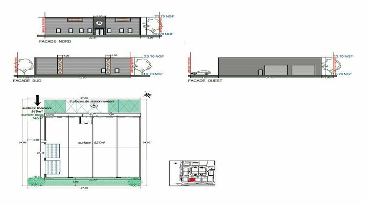 Ma-Cabane - Location Local commercial La Rochelle, 527 m²