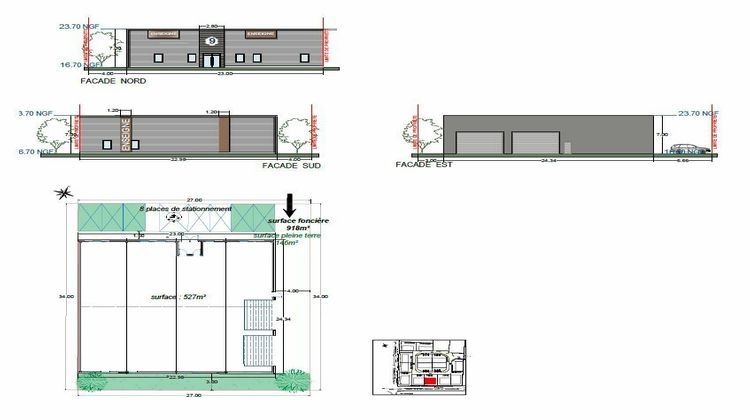 Ma-Cabane - Location Local commercial La Rochelle, 527 m²