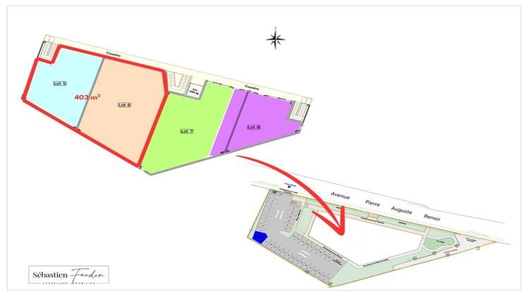 Ma-Cabane - Location Local commercial LA SEYNE SUR MER, 403 m²