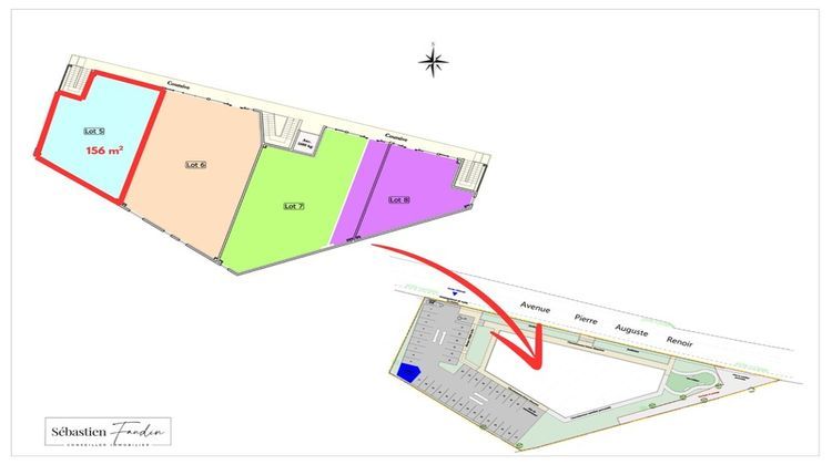 Ma-Cabane - Location Local commercial LA SEYNE SUR MER, 156 m²