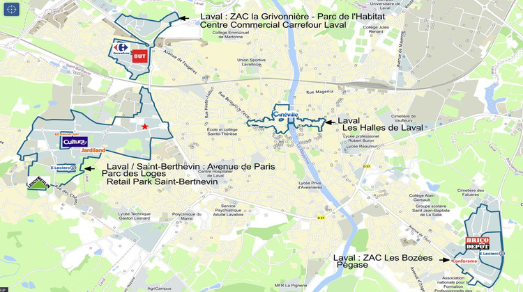Ma-Cabane - Location Local commercial Laval, 1200 m²